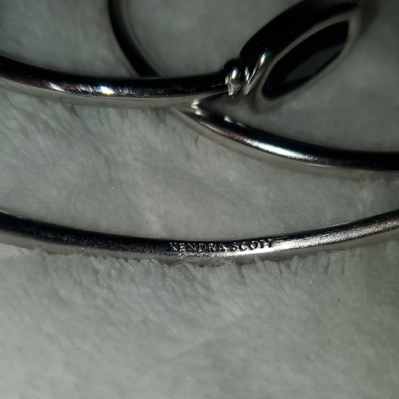 Kendra Scott Silver Natalia Silver Tone Bracelet Set/3 - Picture 2 of 3